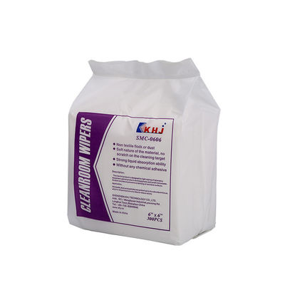Lint Free SMT Stencil Cleaning Wiper SMC1004 Cellulose Nonwoven Cleanroom Wipes