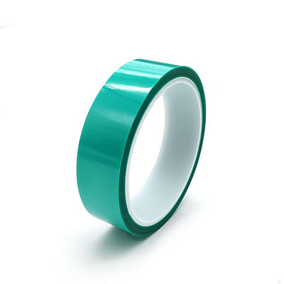 Green Thermal Release Tape 5.4mil High Initial Adhesion Single Sided