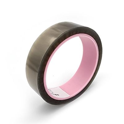 Clear Polyester Heat Resistant Adhesive Tape 0.06mm Anti Static Power Coating