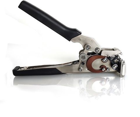 ESD Black Handle Steel SMT Splice Tool For SMT Reel Tape