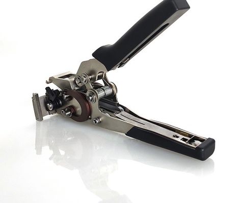 ESD Black Handle Steel SMT Splice Tool For SMT Reel Tape