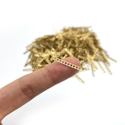 ODM OEM SMT Copper Brass Splice Clip For Connection Carrier Tape