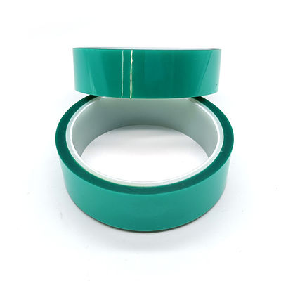 Green Thermal Release Tape 5.4mil High Initial Adhesion Single Sided