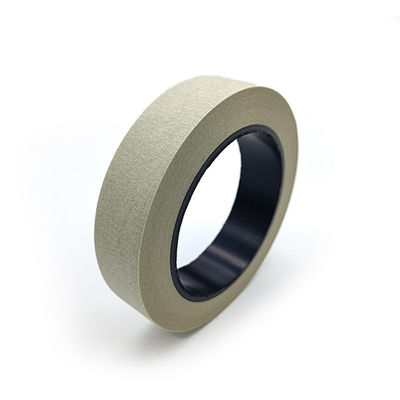 E1-MH318G Crepe Paper Masking ESD Adhesive Tape High  Temperature Resistant