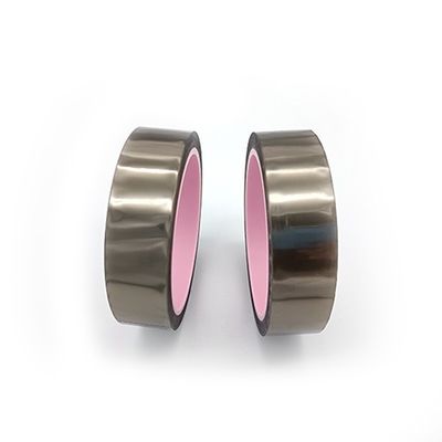 Clear Polyester Heat Resistant Adhesive Tape 0.06mm Anti Static Power Coating