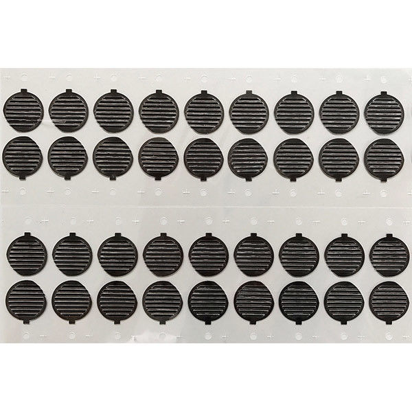 ODM Loud  speaker Anti Dust Net precision die cuts For Fixing Rubber Parts