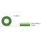 High Temperature Polyester Masking Tape 0.06mm Antistatic Green Color