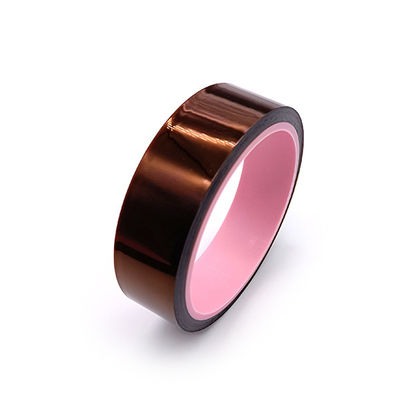 Silicone Free Polyimide Heat Resistant Masking Tape 0.025mm Zero Pollution