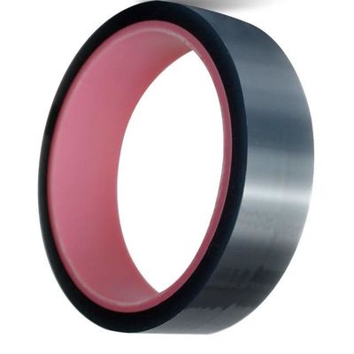 Good price 50Hz Solvent Resistant Vivid Black Polyimide Tape For Screen Printing Technology online