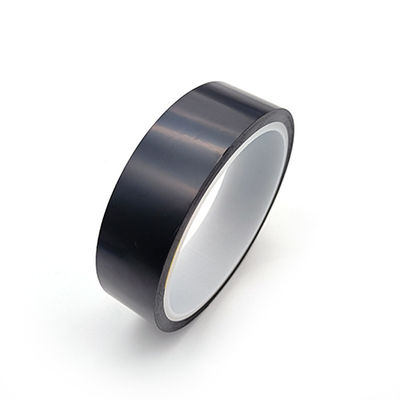 Good price E2-B82IB Heat Resistant Black Thermal Tape ESD Low Static Polyimide Film online