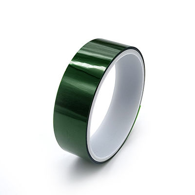 Good price Double Stretch Polyimide Heat Resistant Tape Acrylic High Adhesion green color online